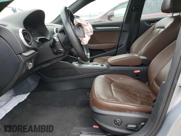 2019 Audi A3 Sedan Premium with VIN WAUBEGFF8K1018061, listed as a Copart auction lot 51343835 with 80,284 mi miles and Clean Title. Bid and sale history available at carsss.com. Image 7.