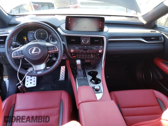 2020 Lexus RX with VIN 2T2YGMDA7LC044303, listed as a Copart auction lot 38515613 with 18,514 mi miles. Bid and sale history available at carsss.com. Image 8.