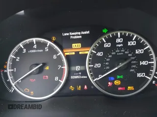 2020 Acura ILX w/Premium Pkg with VIN 19UDE2F70LA005511, listed as a IAAI auction lot 41653952 with 28,853 mi miles. Bid and sale history available at carsss.com. Image 7.