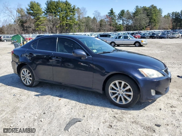 2007 Lexus IS 250 with VIN JTHCK262775013142, listed as a Copart auction lot 51446715 with 165,836 mi miles and Clean Title. Bid and sale history available at carsss.com. Image 4.