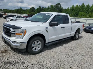 2021 Ford F-150 XL with VIN 1FTEX1CP0MKF05529, listed as a Copart auction lot 58598875 with 42,326 mi miles and Salvage title. Bid and sale history available at DreamBid. Image 1.