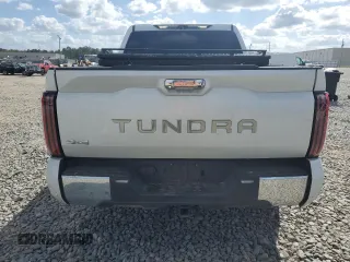 2024 Toyota Tundra 1794 Edition with VIN 5TFMA5DB2RX144001, listed as a Copart auction lot 77356464 with 30,577 mi miles and Salvage title. Bid and sale history available at DreamBid. Image 6.