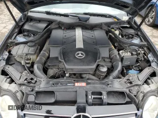 2005 Mercedes-Benz CLK 500 with VIN WDBTK75G15T043241, listed as a Copart auction lot 80848954 with 111,442 mi miles and Salvage Title. Bid and sale history available at DreamBid. Image 11.