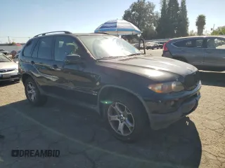 2004 BMW X5 3.0i with VIN 5UXFA135X4LU44087, listed as a Copart auction lot 78683484 with 184,510 mi miles and Salvage Title. Bid and sale history available at carsss.com. Image 4.