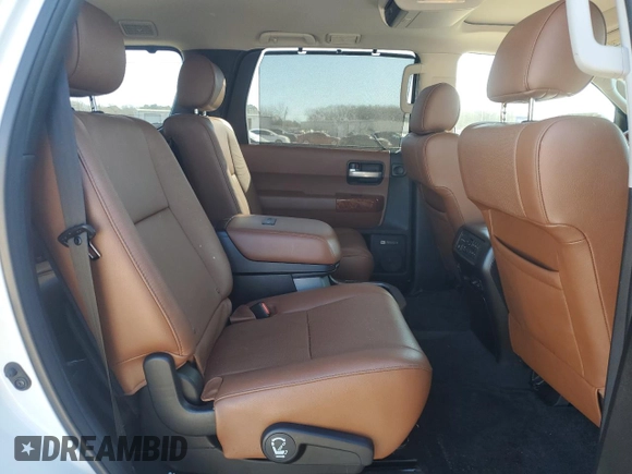 2019 Toyota Sequoia Platinum with VIN 5TDDY5G17KS166005, listed as a Copart auction lot 47090395 with 90,899 mi miles and Salvage Title. Bid and sale history available at carsss.com. Image 12.