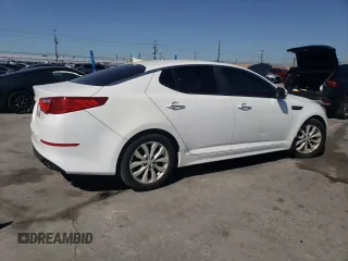 2015 Kia Optima EX with VIN 5XXGN4A7XFG512763, listed as a Copart auction lot 51869605 with 132,666 mi miles and Clean Title. Bid and sale history available at carsss.com. Image 3.