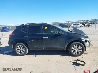 2014 Nissan Murano SL with VIN JN8AZ1MU8EW407005, listed as a IAAI auction lot 41390697 with 1 mi miles. Bid and sale history available at carsss.com. Image 13.
