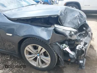 2010 BMW 5 Series 528i with VIN WBANU5C58AC127560, listed as a IAAI auction lot 42057791 with 78,475 mi miles and . Bid and sale history available at carsss.com. Image 6.