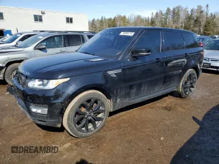 2017 Land Rover Range Rover Sport HSE with VIN SALWR2FK9HA135402, listed as a Copart auction lot 46088745 with 201,479 mi miles and Clean Title. Bid and sale history available at carsss.com. Image 1.