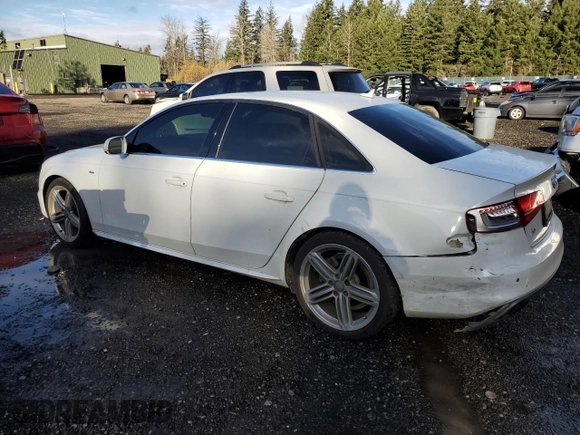 2013 Audi A4 Prestige with VIN WAUMFAFL3DN018389, listed as a Copart auction lot 80709084 with 74,353 mi miles and Salvage Title. Bid and sale history available at carsss.com. Image 2.
