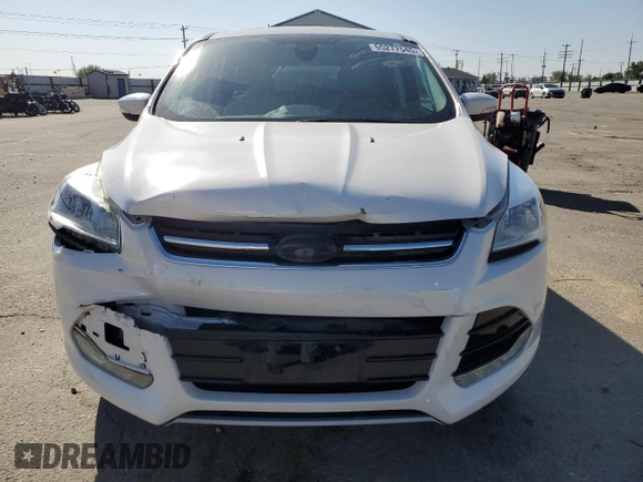 2013 Ford Escape SEL with VIN 1FMCU9H91DUC35459, listed as a Copart auction lot 55277545 with 130,081 mi miles and Salvage Title. Bid and sale history available at DreamBid. Image 5.