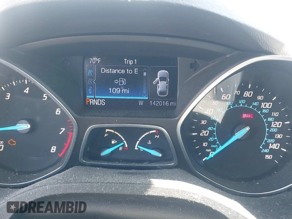 2013 Ford Escape SEL with VIN 1FMCU9HX4DUB95893, listed as a IAAI auction lot 42167435 with 142,016 mi miles. Bid and sale history available at carsss.com. Image 7.