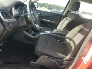 2014 Dodge Journey SE with VIN 3C4PDCAB1ET182547, listed as a Copart auction lot 58557934 with 168,374 mi miles and Salvage Title. Bid and sale history available at carsss.com. Image 7.