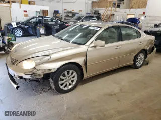 2003 Lexus ES 300 with VIN JTHBF30G430111210, listed as a Copart auction lot 52084595 with NaN miles and Clean Title. Bid and sale history available at carsss.com. Image 1.