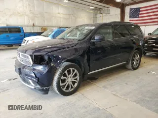 2018 Dodge Durango SXT with VIN 1C4RDJAG8JC279890, listed as a Copart auction lot 63655985 with 93,350 mi miles and Clean title. Bid and sale history available at DreamBid. Image 1.