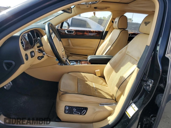 2013 Bentley Flying Spur with VIN SCBBR9ZA2DC082321, listed as a Copart auction lot 51051525 with 52,918 mi miles and Salvage title. Bid and sale history available at DreamBid. Image 7.