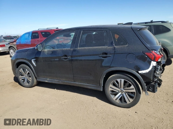 2022 Mitsubishi Outlander Sport ES with VIN JA4ARUAU7NU003460, listed as a Copart auction lot 50745475 with 78,692 mi miles and Salvage Title. Bid and sale history available at carsss.com. Image 2.