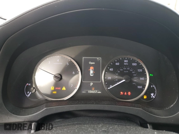 2017 Lexus IS 300 with VIN JTHCM1D27H5019693, listed as a Copart auction lot 44965975 with 104,657 mi miles and Salvage title. Bid and sale history available at DreamBid. Image 9.