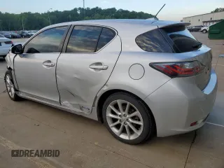 2011 Lexus CT 200h with VIN JTHKD5BH1B2007946, listed as a Copart auction lot 57855695 with 156,124 mi miles and Non repairable. Bid and sale history available at DreamBid. Image 2.