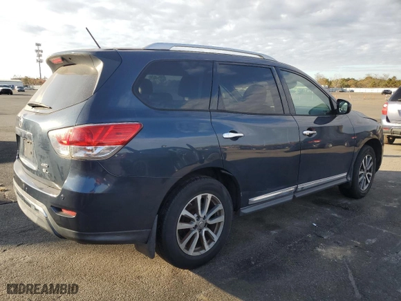 2013 Nissan Pathfinder SL with VIN 5N1AR2MM4DC623110, listed as a Copart auction lot 79173644 with 122,724 mi miles and Non Repairable. Bid and sale history available at carsss.com. Image 3.