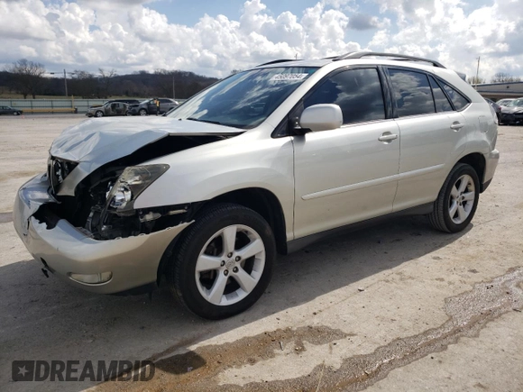2006 Lexus RX 330 with VIN 2T2GA31U66C053021, listed as a Copart auction lot 58426004 with 224,978 mi miles and Salvage Title. Bid and sale history available at carsss.com. Image 1.
