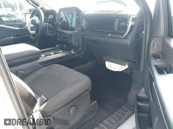 2024 Ford F-150 STX with VIN 1FTEW2KP7RFA29709, listed as a IAAI auction lot 41311395 with 5,883 mi miles and . Bid and sale history available at carsss.com. Image 5.