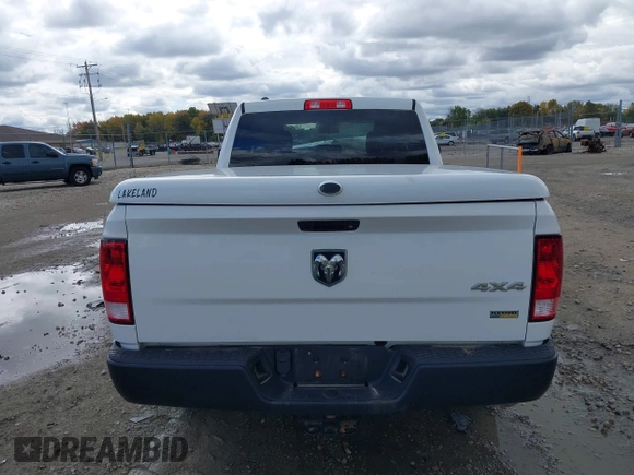 2017 Ram 1500 Express with VIN 1C6RR7FG4HS596893, listed as a IAAI auction lot 40593289 with 39,523 mi miles. Bid and sale history available at carsss.com. Image 17.