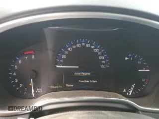 2016 Cadillac SRX Luxury Collection with VIN 3GYFNEE35GS572187, listed as a Copart auction lot 48000445 with 102,297 mi miles and Salvage Title. Bid and sale history available at carsss.com. Image 9.
