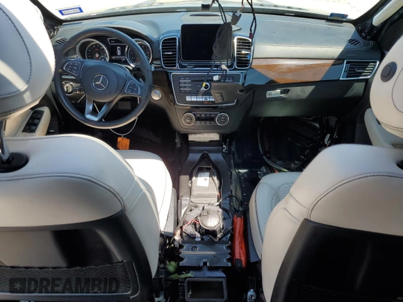 2019 Mercedes-Benz GLS 450 with VIN 4JGDF6EE6KB240051, listed as a Copart auction lot 58522094 with 29,795 mi miles and Salvage Title. Bid and sale history available at DreamBid. Image 8.