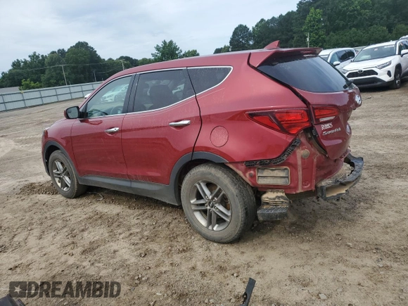 2017 Hyundai Santa Fe 2.4L with VIN 5XYZT3LB6HG392730, listed as a Copart auction lot 61370885 with 101,727 mi miles and Clean title. Bid and sale history available at DreamBid. Image 2.