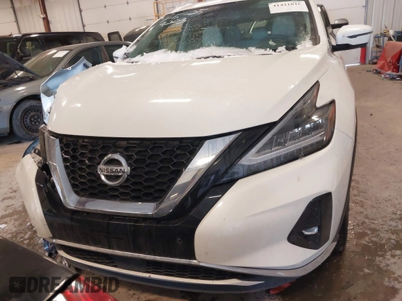 2020 Nissan Murano SL z VIN 5N1AZ2CS3LN149203, wystawiony jako IAAI lot #41421816 z przebiegiem 38 867 mil mil oraz . Historia ofert i sprzedaży dostępna na DreamBid. Obrazek 12.