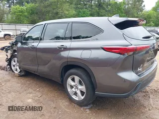 2021 Toyota Highlander L with VIN 5TDCZRAH2MS055113, listed as a IAAI auction lot 41947641 with 58,245 mi miles and . Bid and sale history available at DreamBid. Image 3.