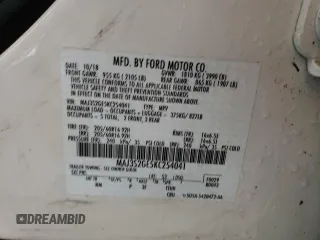 2019 Ford EcoSport SE with VIN MAJ3S2GE5KC254041, listed as a Copart auction lot 46132304 with 9,192 mi miles and Salvage Title. Bid and sale history available at DreamBid. Image 13.