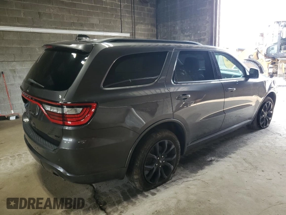2019 Dodge Durango GT Plus with VIN 1C4RDJDG9KC599345, listed as a Copart auction lot 66166294 with 89,153 mi miles and Salvage title. Bid and sale history available at DreamBid. Image 3.