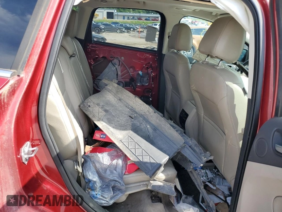 2014 Ford Escape SE z VIN 1FMCU9G95EUD55672, wystawiony jako Copart lot #65274425 z przebiegiem Nie podano mil oraz Szkoda całkowita • Salvage title. Historia ofert i sprzedaży dostępna na DreamBid. Obrazek 10.