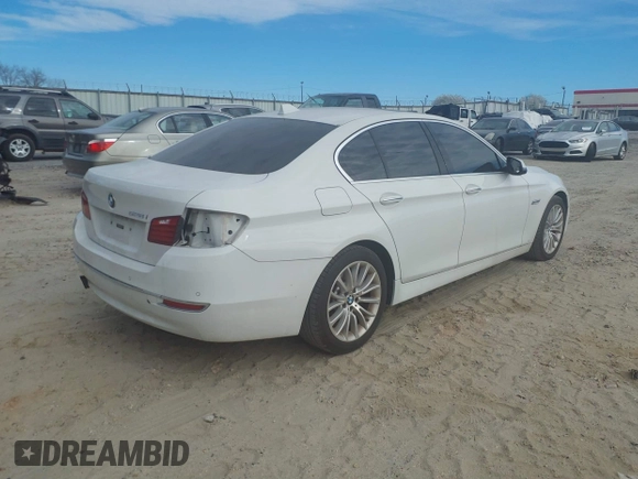 2016 BMW 5 Series 528i with VIN WBA5A5C54GG352746, listed as a IAAI auction lot 41706237 with 93,545 mi miles. Bid and sale history available at carsss.com. Image 4.