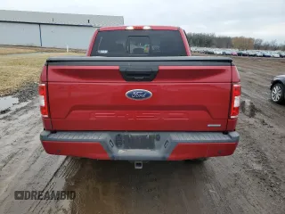 2020 Ford F-150 XL with VIN 1FTEW1EP4LKF53209, listed as a Copart auction lot 47538845 with 50,041 mi miles and Salvage Title. Bid and sale history available at DreamBid. Image 6.