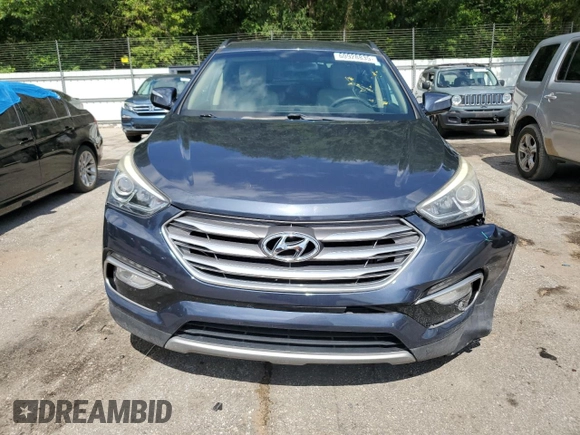 2018 Hyundai Santa Fe 2.4L with VIN 5NMZU3LB3JH056056, listed as a Copart auction lot 60928835 with 93,504 mi miles and Salvage title. Bid and sale history available at DreamBid. Image 5.
