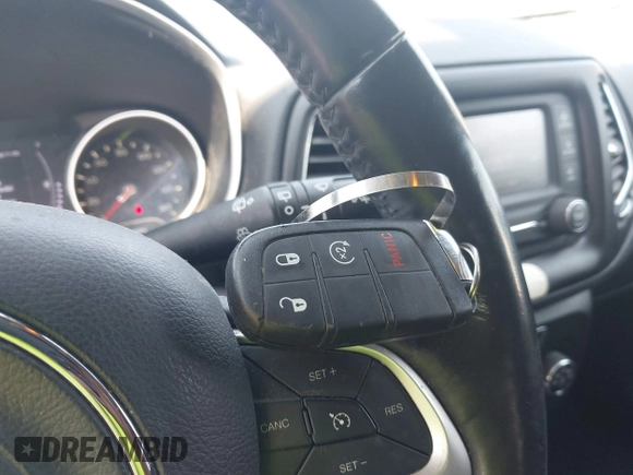 2018 Jeep Compass Sport with VIN 3C4NJDAB7JT235218, listed as a IAAI auction lot 42473771 with 106,302 mi miles and . Bid and sale history available at DreamBid. Image 11.