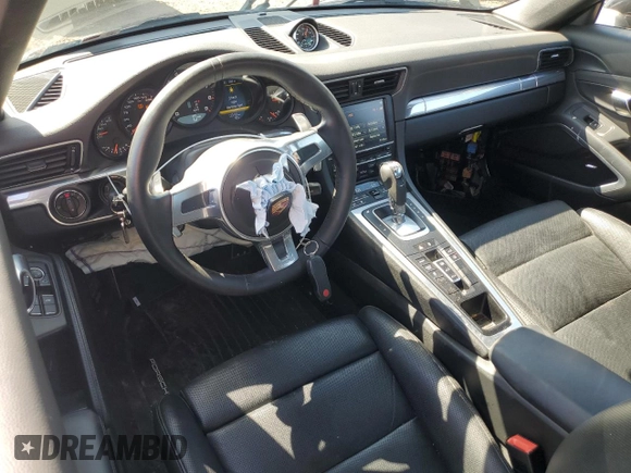 2014 Porsche 911 Carrera with VIN WP0AA2A92ES106763, listed as a Copart auction lot 62423665 with 26,541 mi miles and Salvage title. Bid and sale history available at DreamBid. Image 8.
