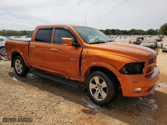 2010 Dodge Ram 1500 Laramie with VIN 1D7RV1CT2AS211183, listed as a Copart auction lot 71263474 with 170,974 mi miles and Salvage Title. Bid and sale history available at carsss.com. Image 4.