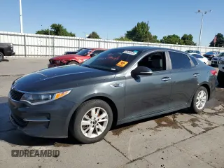 2016 Kia Optima LX with VIN 5XXGT4L33GG021887, listed as a Copart auction lot 63056075 with Not provided miles and Salvage title. Bid and sale history available at DreamBid. Image 1.
