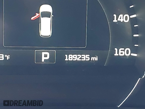 2017 Kia Sorento EX V6 with VIN 5XYPH4A56HG222220, listed as a IAAI auction lot 41330218 with 189,235 mi miles. Bid and sale history available at carsss.com. Image 15.