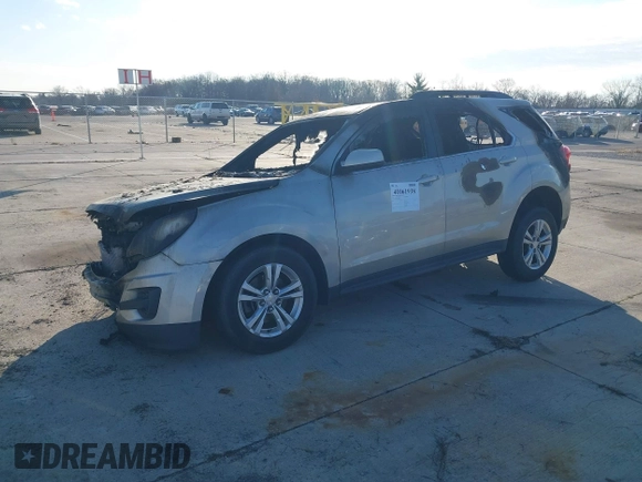 2015 Chevrolet Equinox LT with VIN 2GNFLBE36F6326084, listed as a IAAI auction lot 41061938 with 156,000 mi miles and . Bid and sale history available at carsss.com. Image 2.