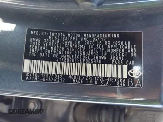 2014 Toyota Corolla L with VIN 5YFBURHE5EP005970, listed as a IAAI auction lot 42131661 with 115,840 mi miles and . Bid and sale history available at DreamBid. Image 9.