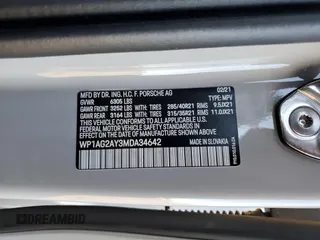 2021 Porsche Cayenne GTS with VIN WP1AG2AY3MDA34642, listed as a Copart auction lot 67523994 with 23,348 mi miles and Salvage title. Bid and sale history available at DreamBid. Image 16.