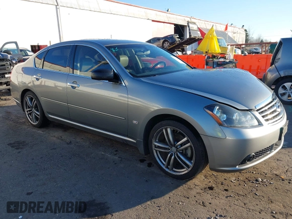 2006 Infiniti M z VIN JNKAY01E56M107083, wystawiony jako IAAI lot #41443347 z przebiegiem 162 191 mil mil oraz . Historia ofert i sprzedaży dostępna na DreamBid. Obrazek 1.