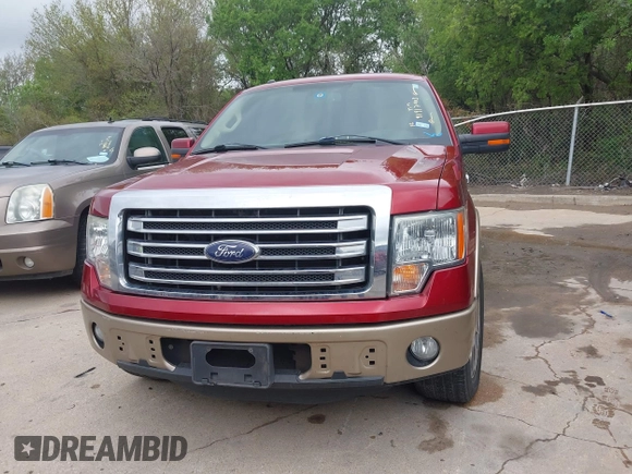 2014 Ford F-150 XL with VIN 1FTFW1CF7EFB07680, listed as a IAAI auction lot 41917403 with 159,077 mi miles and . Bid and sale history available at DreamBid. Image 12.