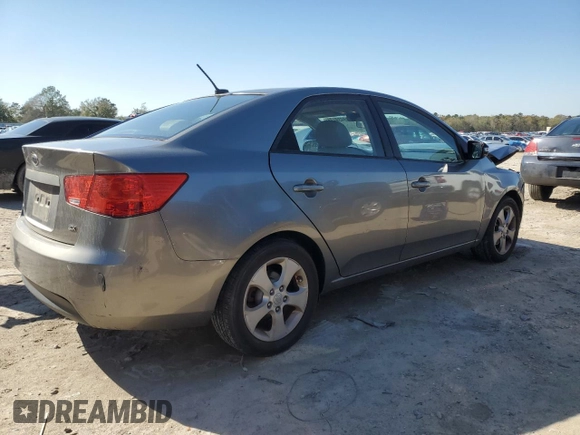 2010 Kia Forte EX with VIN KNAFU4A27A5270219, listed as a Copart auction lot 49459125 with 147,552 mi miles and Salvage Title. Bid and sale history available at carsss.com. Image 3.