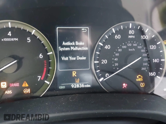 2017 Lexus RX 350 with VIN 2T2ZZMCAXHC061040, listed as a IAAI auction lot 41848895 with 92,836 mi miles and . Bid and sale history available at DreamBid. Image 7.